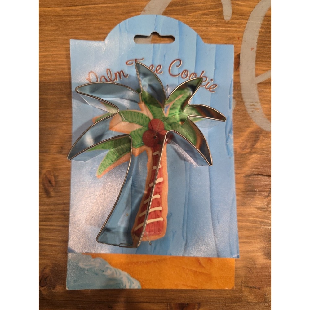 NEW Ann Clark Palm Tree Tropical Collection‎ Metal Cookie Cutter